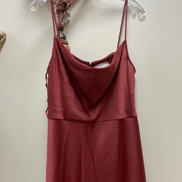 BHLDN Cali Satin Charmeuse Midi Dress By Anthropologie!!🔥🔥🔥 - Picture 6 of 16